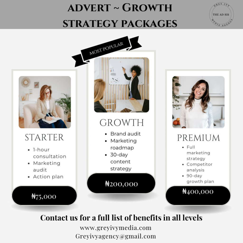 Pricing advert rate flyer
